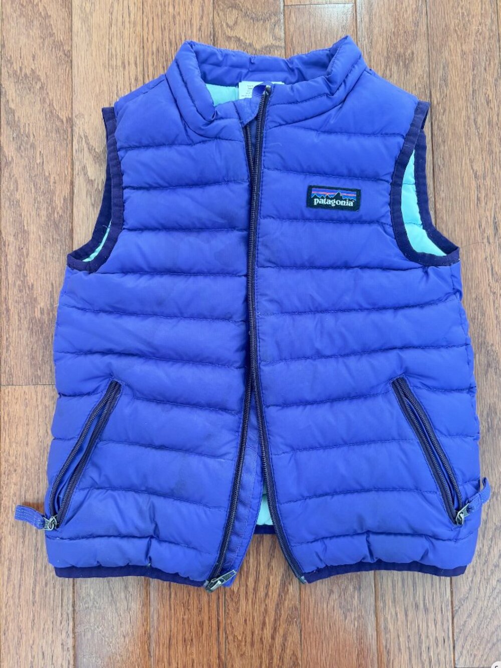 3T Patagonia Down Vest, purple